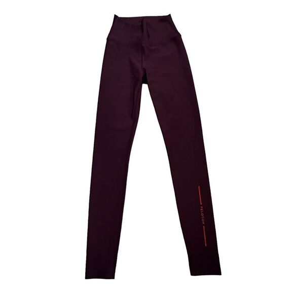 Peloton ~ Burgundy Leggings ~ size S - Picture 2 of 12